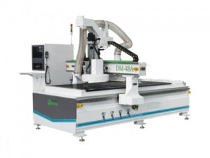 Cabinet door automatic tool change processing center